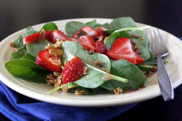 Strawberry Ramen Salad