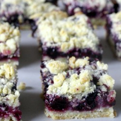 Blueberry Crumble Bars