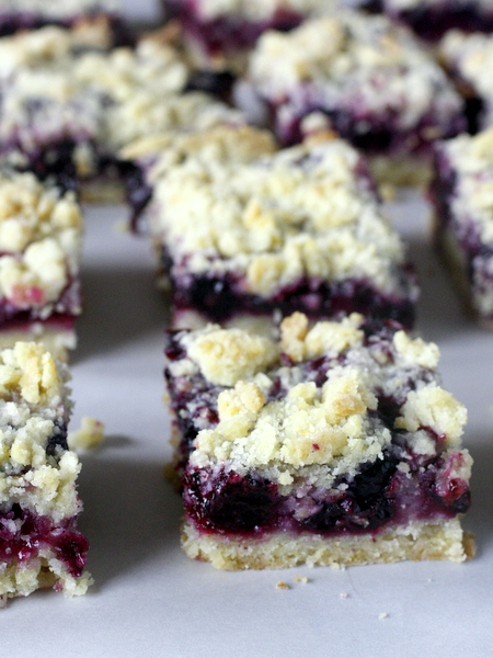 Blueberry Crumble Bars