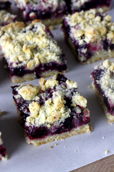 Blueberry Crumble Bars