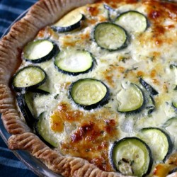 Cheesy Zucchini Quiche