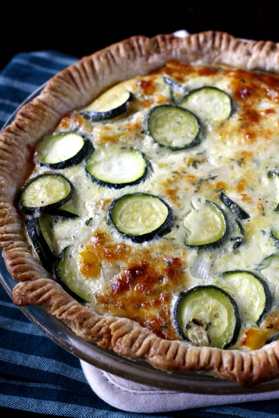 Cheesy Zucchini Quiche