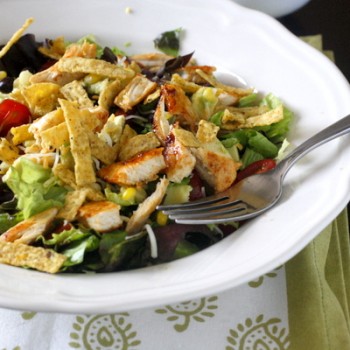 Chopped Chicken Taco Salad