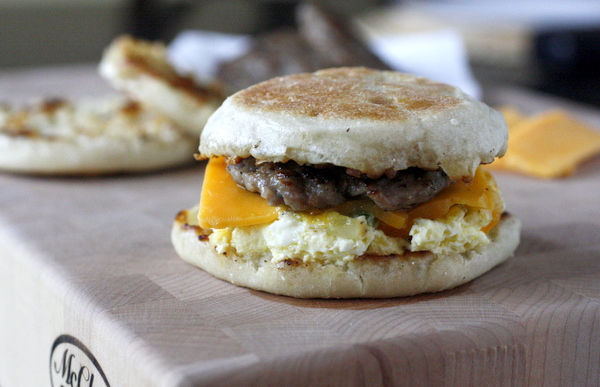 Freezer Friendly Egg Sandwiches