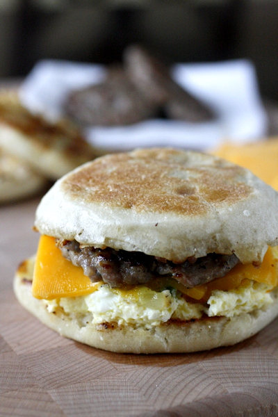 Freezer Friendly Egg Sandwiches