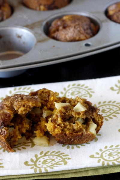 Pumpkin Apple Spice Muffins