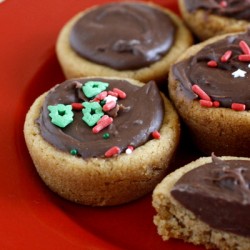 Peanut Butter Fudge Puddle Cookies