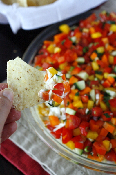 Loaded Veggie Dip