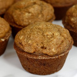 Healthy Gingerbread Muffins