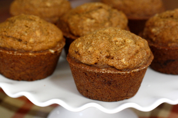 Healthy Gingerbread Muffins