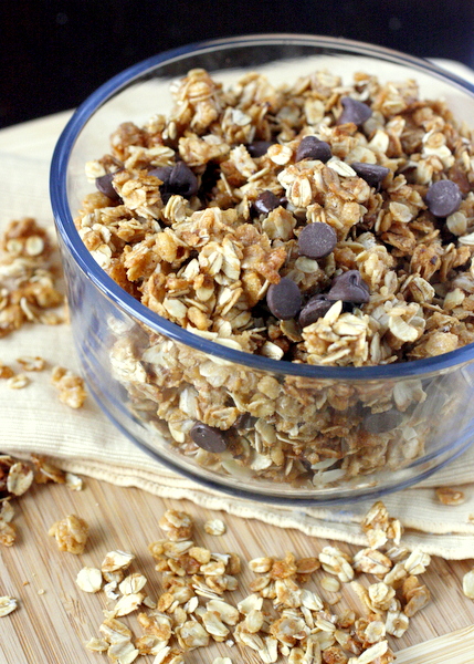 Peanut Butter Dark Chocolate Granola