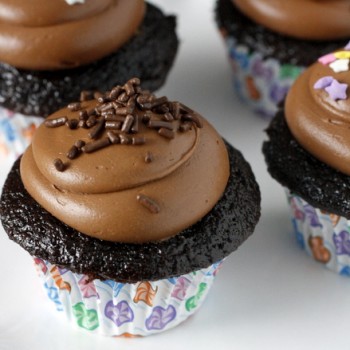 One Bowl Chocolate Cupcakes - the best chocolate cupcakes ever! And they are so easy to make!