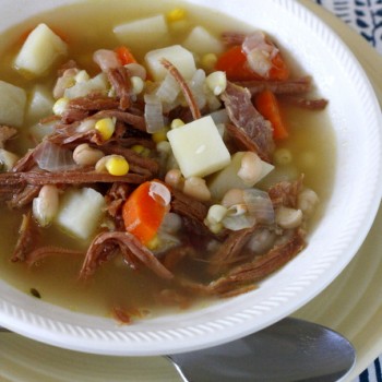 Leftover Ham Bone Soup