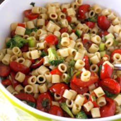 Marinated Vegetable Pasta Salad