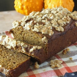 Whole Wheat Pumpkin Applesauce Bread