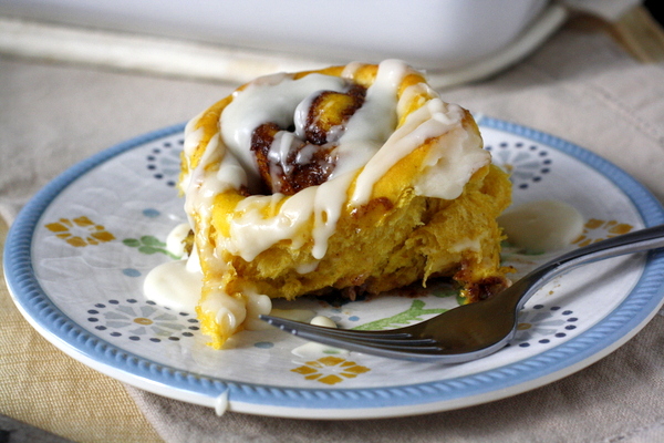 Pumpkin Cinnamon Rolls