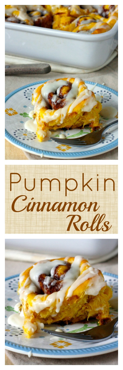 Pumpkin Cinnamon Rolls