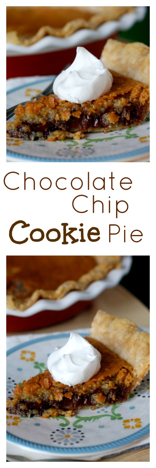 Chocolate Chip Cookie Pie