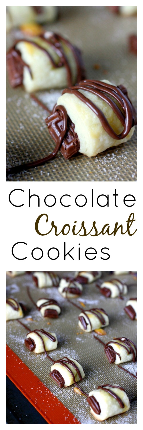 Chocolate Croissant Cookies