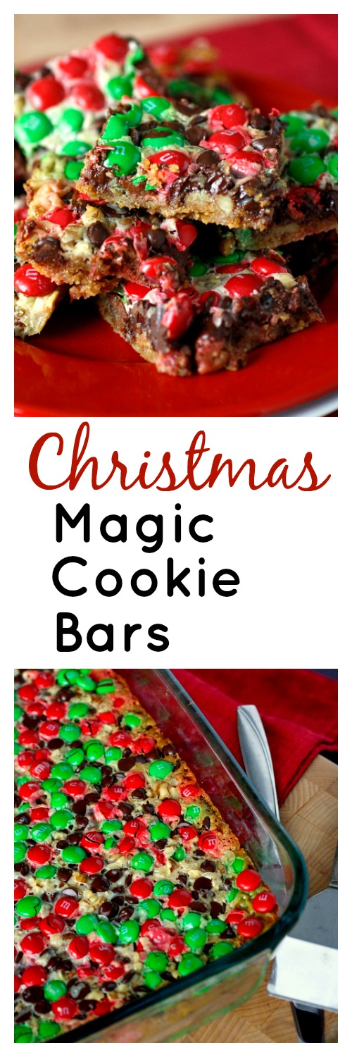 Christmas Magic Cookie Bars