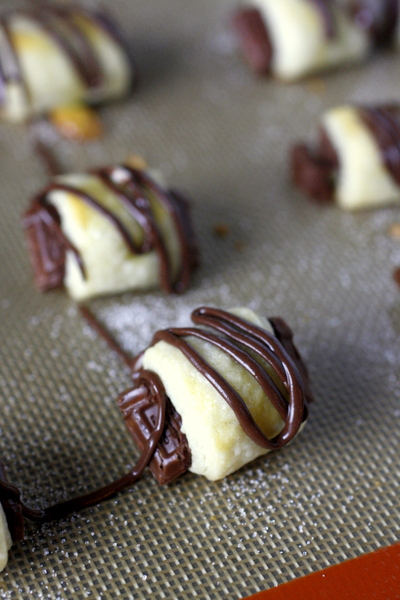 Chocolate Croissant Cookies