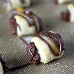 Chocolate Croissant Cookies