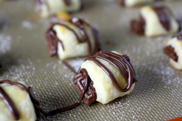 Chocolate Croissant Cookies