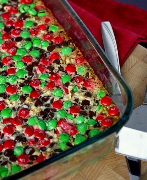 Christmas Magic Cookie Bars