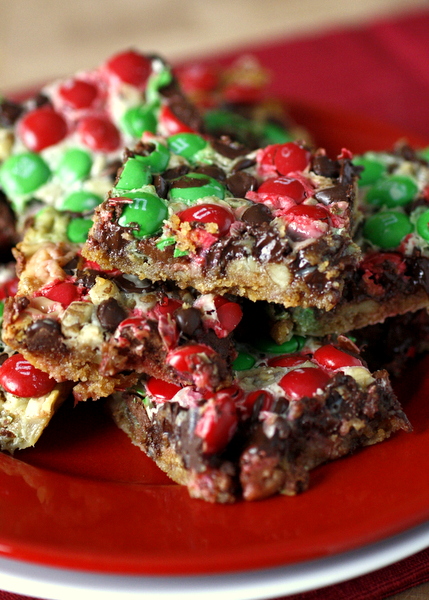 Christmas Magic Cookie Bars