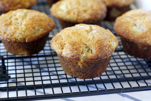 Easy Rhubarb Muffins