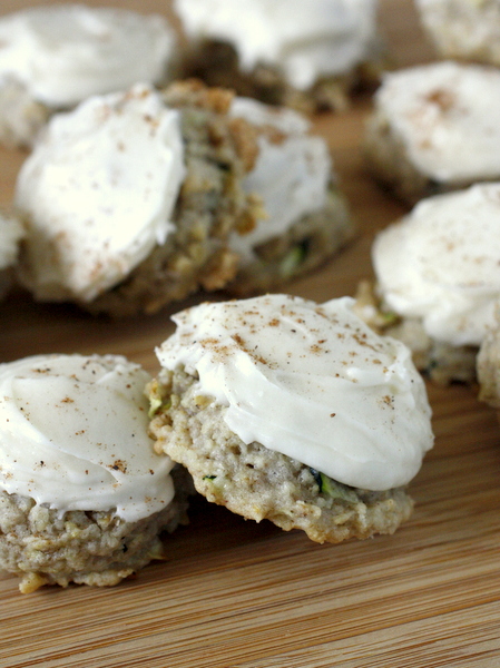 Frosted Zucchini Cookies