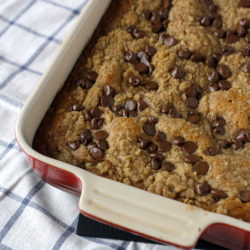 Pumpkin Chocolate Chip Crumb Cake