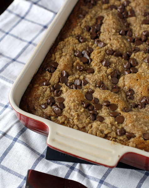 Pumpkin Chocolate Chip Crumb Cake