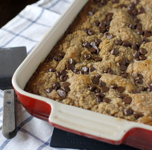 Pumpkin Chocolate Chip Crumb Cake