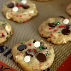 Chocolate Chip Christmas Cookies