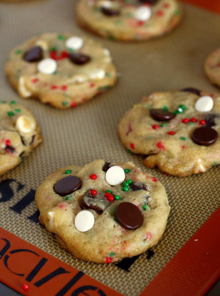 Chocolate Chip Christmas Cookies