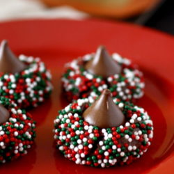 Christmas Kiss Cookies