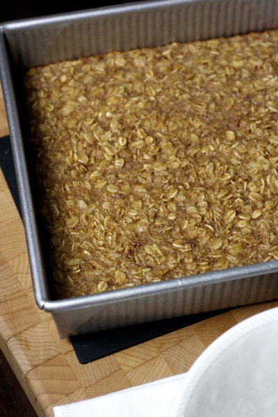 Banana Bread Baked Oatmeal